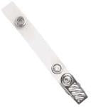 Mylar Strap Clip with 1-Hole Ribbed-Face NPS Clip (3-1/2") - 2110-1213, Qty = 100