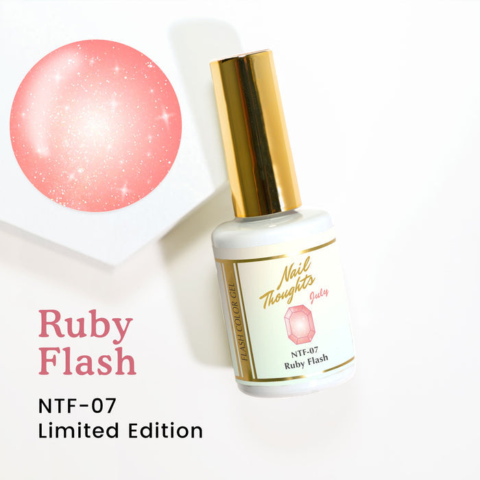 Nail thoughts NTF-07 Ruby Flash NT Color Bottle Nail Thoughts