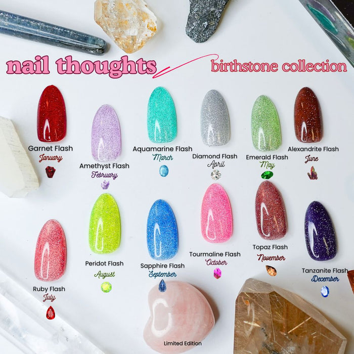 Nail thoughts NTF-08 Peridot Flash NT Color Bottle Nail Thoughts