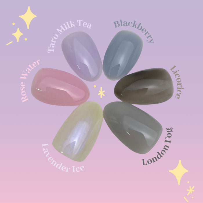 Nail thoughts Tinted Base Bundle VOL. 4 NTB-30 — NTB-35, set of 6 NTB Base Nail Thoughts