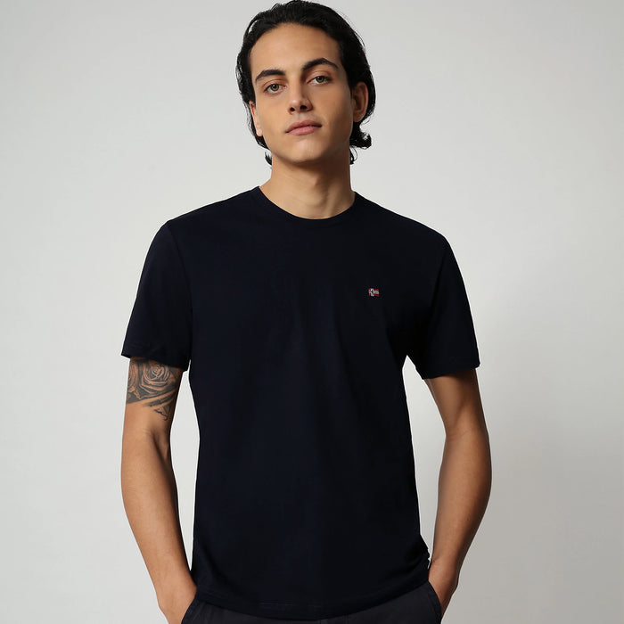 Napapijri - Salis T-Shirt in Navy - Nigel Clare