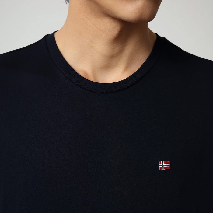 Napapijri - Salis T-Shirt in Navy - Nigel Clare