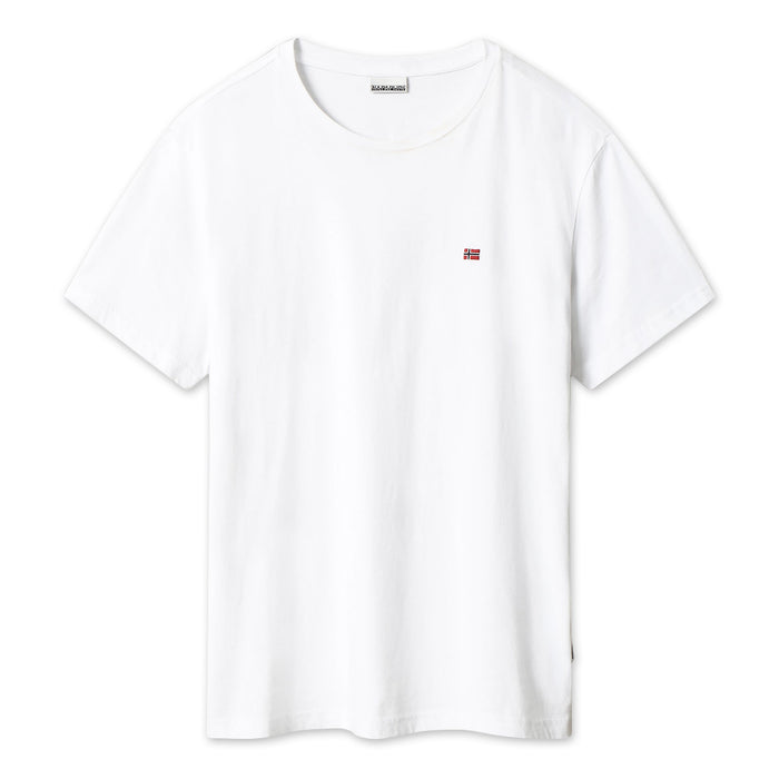 Napapijri - Salis T-Shirt in White - Nigel Clare