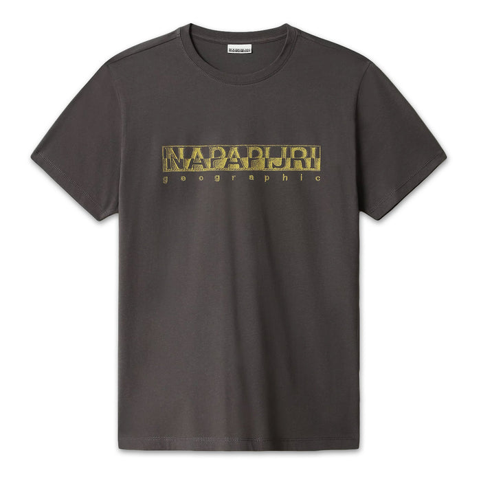 Napapijri - Sallar T-Shirt in Dark Grey - Nigel Clare