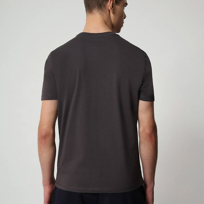 Napapijri - Sallar T-Shirt in Dark Grey - Nigel Clare
