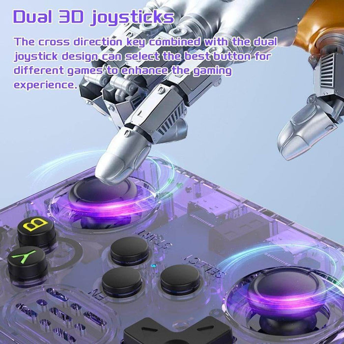 NAUXIU R36S Retro Portable Game Console with 128GB Built-in 20,000 Classic Games, 3.5 Inch - Dubai Offers Today