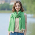Neon Shawls (70x180cm) - Lime Green