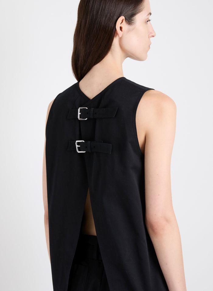 Nerina Top in Cotton Drill