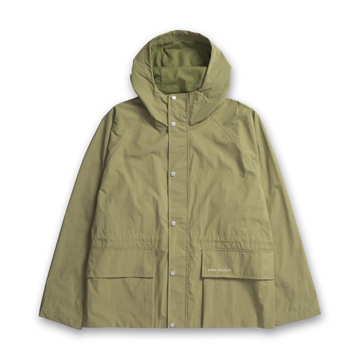 Norse Projects - Herluf Tech Poplin Jacket in Moss Green - Nigel Clare
