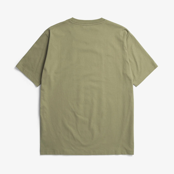 Norse Projects - Johannes Logo Print T-Shirt in Moss Green - Nigel Clare