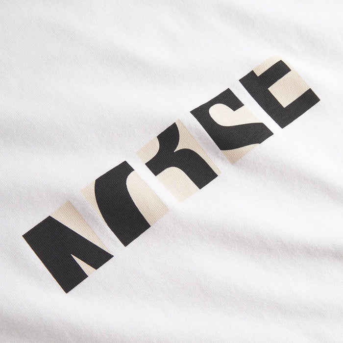 Norse Projects - Johannes Zoom Print T-Shirt in White - Nigel Clare