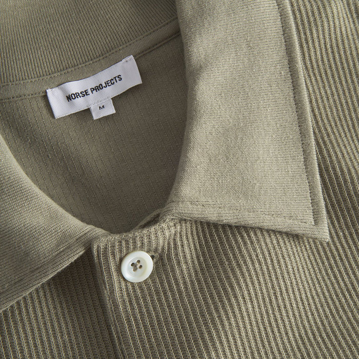 Norse Projects - Jorn Double Face Overshirt in Clay - Nigel Clare