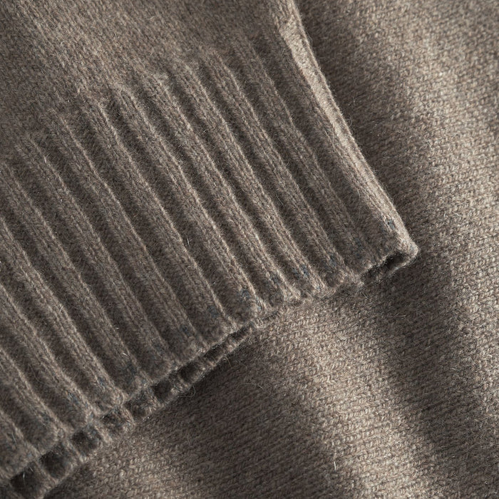 Norse Projects - Sigfred Cashmere Sweater in Taupe - Nigel Clare
