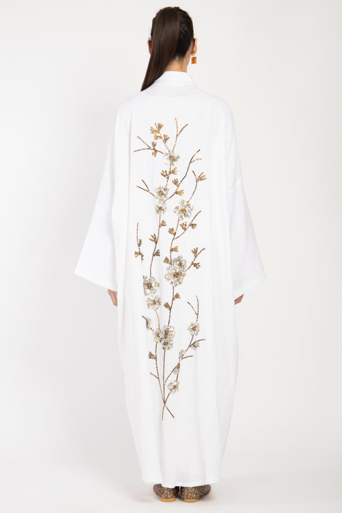 Nour Hand Embroidered Abaya