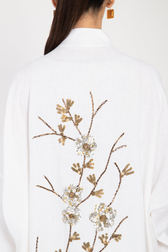 Nour Hand Embroidered Abaya