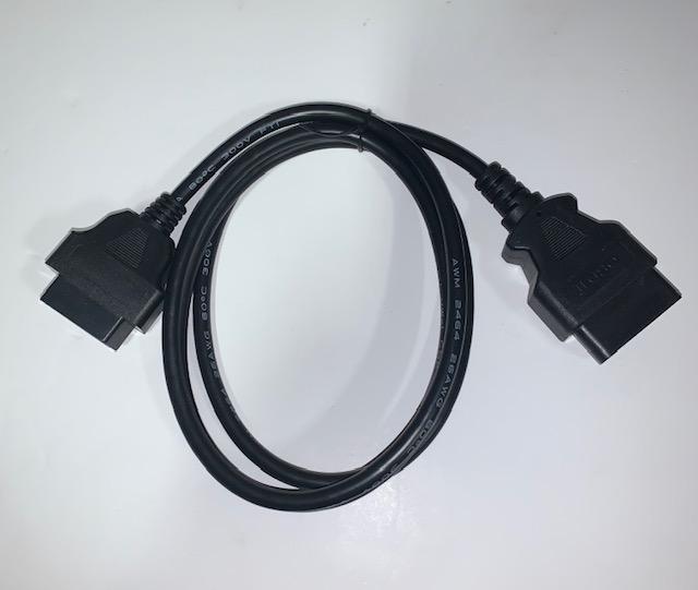 OBD2 Heavy Duty 5 Foot Extension Connector Cable for Diagnostic Scan Tools