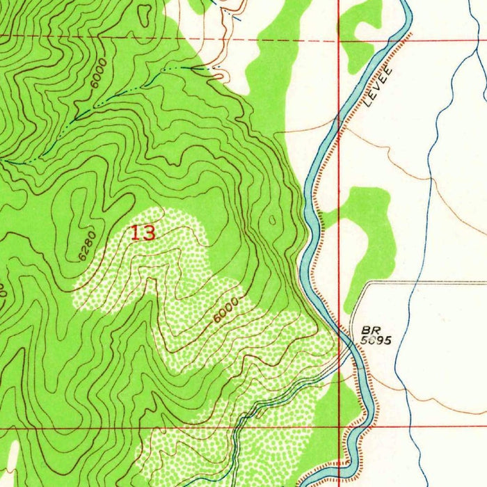 Old Map of Heber City, Utah by USGS, 1955 – Midway, Heber Valley & Deer Creek Reservoir