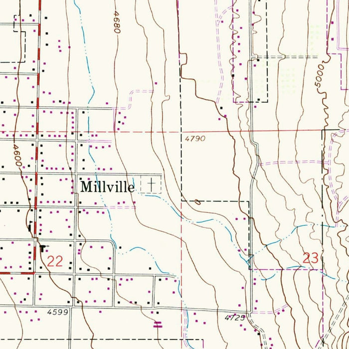 Old Map of Logan, Utah by USGS, 1961 – Cache Valley, Bear River & Logan Canyon