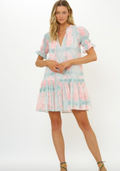 Oliphant Smocked Drop Mini Dress