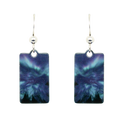 On Angel's Wings Rectangle Earrings