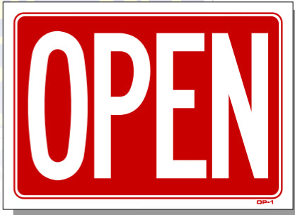 Open/Closed Sign, OP1