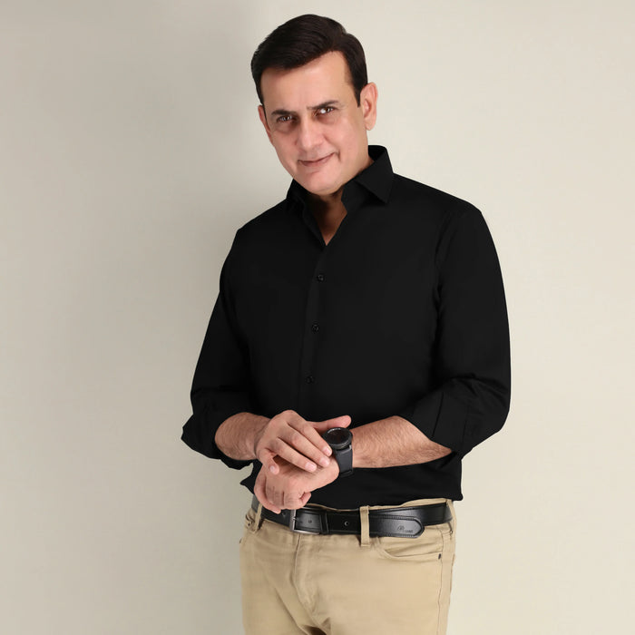 ORIGINAL BLACK SHIRT - Durins Placket
