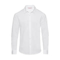 Orlebar Brown - Giles Pique Shirt in White - Nigel Clare