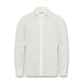 Orlebar Brown - Justin Relaxed Fit Linen Shirt in White - Nigel Clare