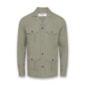 Orlebar Brown - Maitan 007 Golden Gun Linen Shirt in Penny Green - Nigel Clare