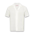Orlebar Brown - Maitan Relaxed Fit Linen SS Shirt in White - Nigel Clare