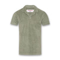 Orlebar Brown - Terry 007 Towelling Polo in Penny Green - Nigel Clare