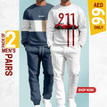 PACK OF 2 MEN'S FASHION TRACK SUIT