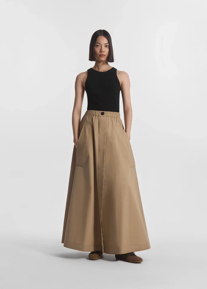 Parachute Skirt - Camel