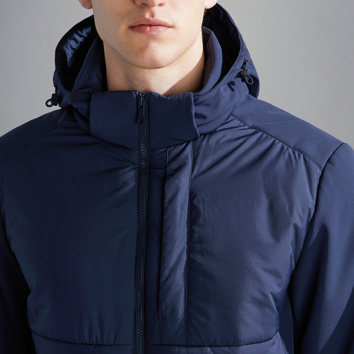 Paul & Shark - Re-Shark Shell Hybrid Jacket in Navy - Nigel Clare