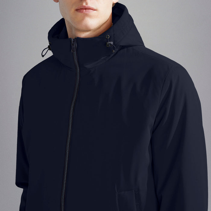 Paul & Shark - Typhoon Re-4X4 Stretch Windbreaker in Navy - Nigel Clare