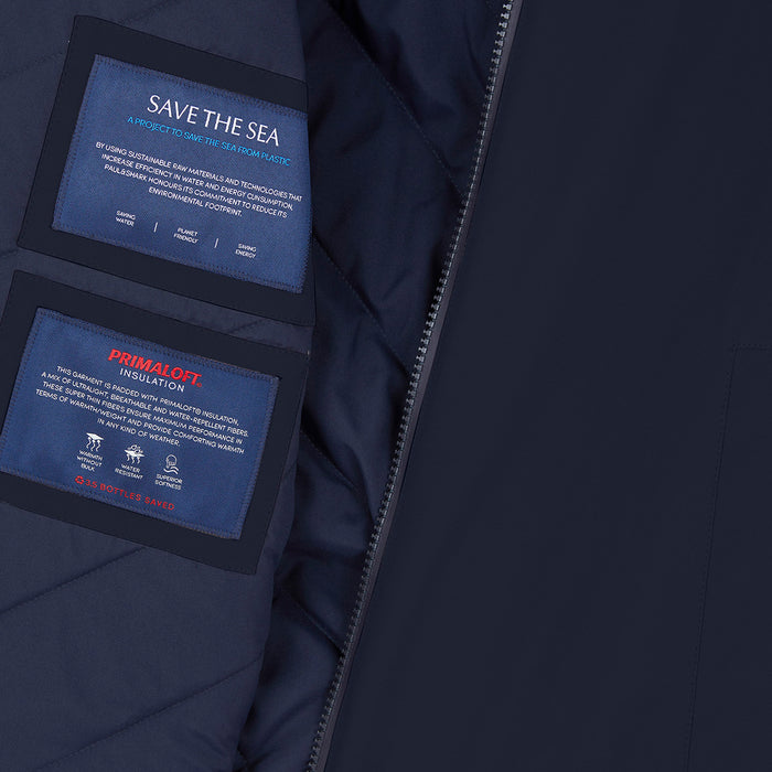 Paul & Shark - Typhoon Re-4X4 Stretch Windbreaker in Navy - Nigel Clare