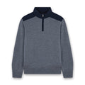 Paul & Shark - Wool Sweater With Typhoon® Insert in Grey - Nigel Clare