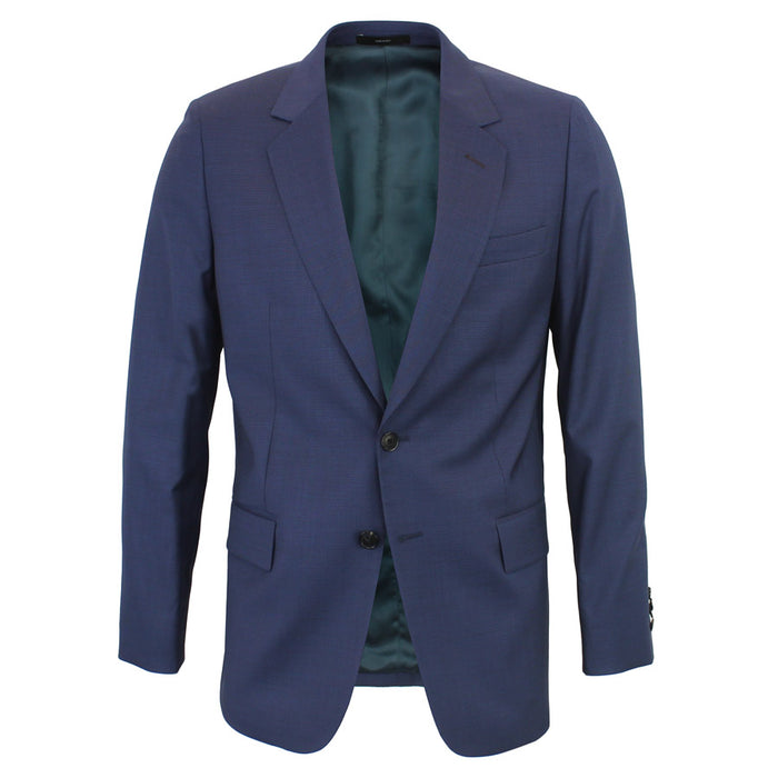 Paul Smith - Piccadilly Fit Dark Blue Fine Check Suit - Nigel Clare