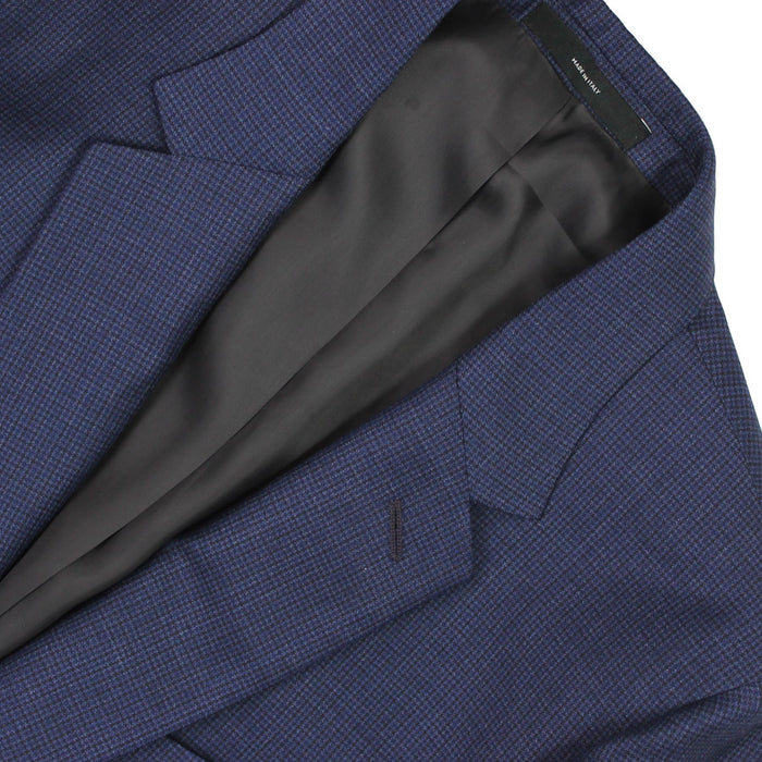 Paul Smith - Soho Fit Houndstooth Pattern Suit in Navy - Nigel Clare