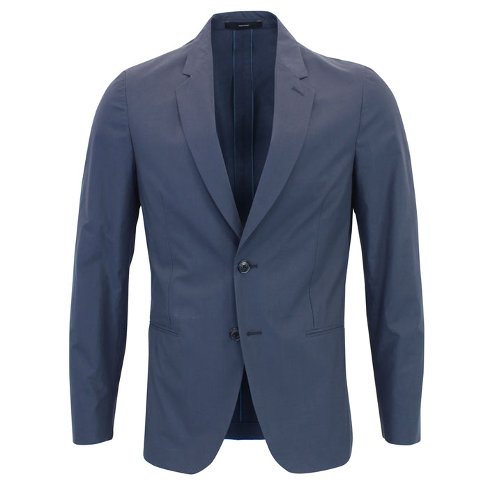 Paul Smith - Soho Fit Two Button Cotton Blazer in Navy - Nigel Clare