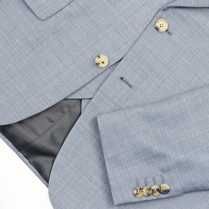 Paul Smith - Soho Tailored Fit 3-Piece Suit in Light Blue - Nigel Clare