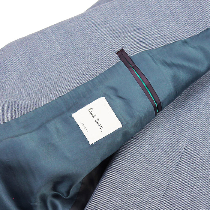 Paul Smith - Soho Tailored Fit 3-Piece Suit in Light Blue - Nigel Clare