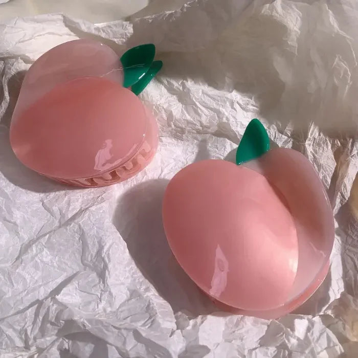 Peach Hair Claw