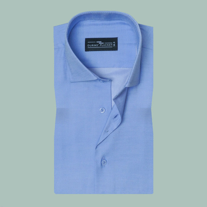 PEARL SKY BLUE SHIRT - Durins Placket
