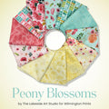 Peony Blossoms Half Yard Bundle, quilting fabric by Wilmington