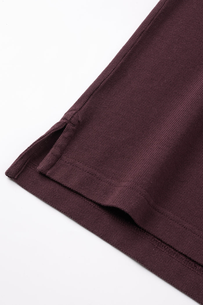 Performance Polo Wine Shirt - Atica Man