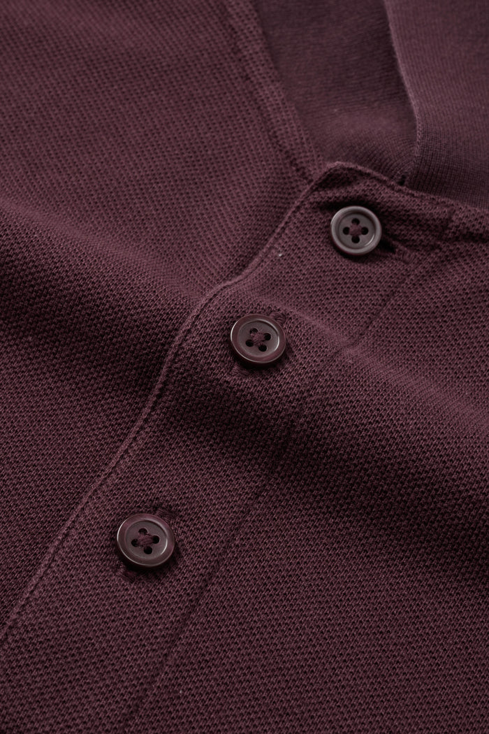 Performance Polo Wine Shirt - Atica Man