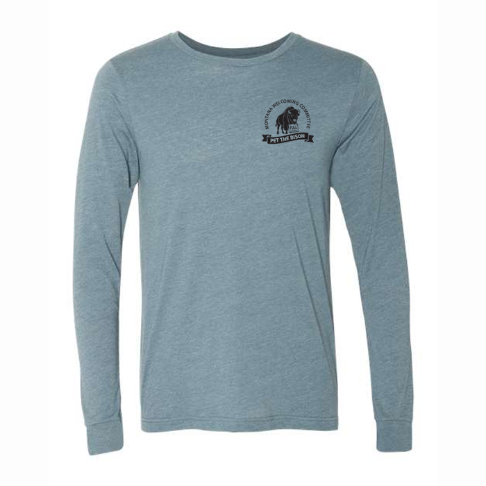 Pet The Bison Long Sleeve