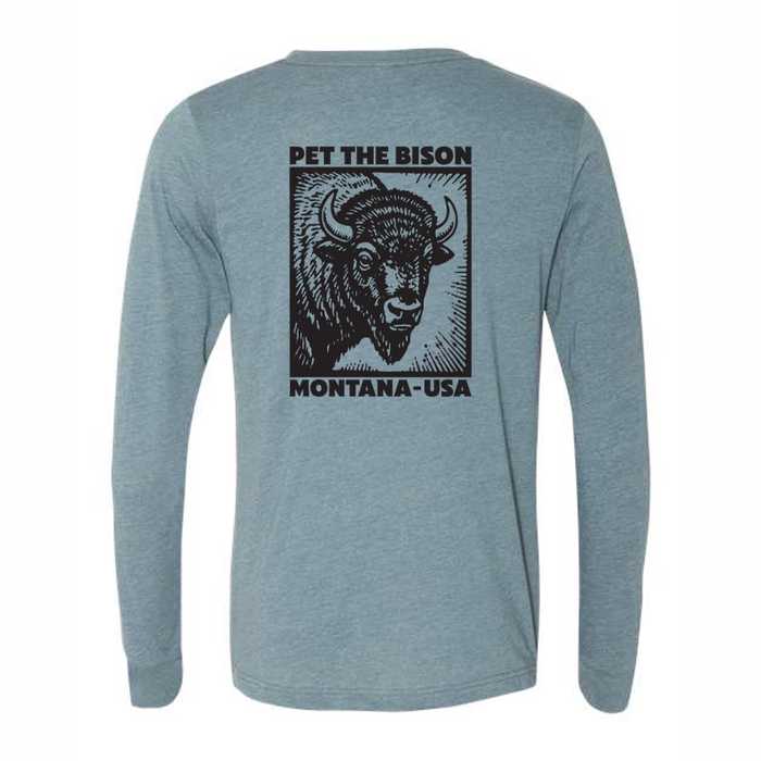 Pet The Bison Long Sleeve