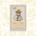 Forager Provisions LTD Smokey Bear Remember Friends notebook with vintage illustration on a recycled paper cover.